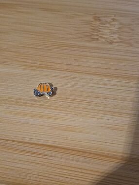 Pumpkin Carriage Charm For Floating Lockets